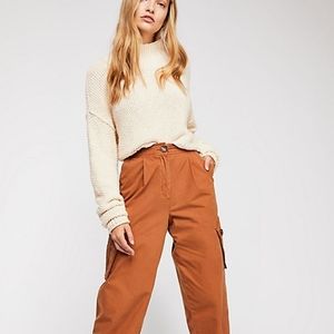 Free people Cargo Pocket Tapered Pants NWOT sz 2